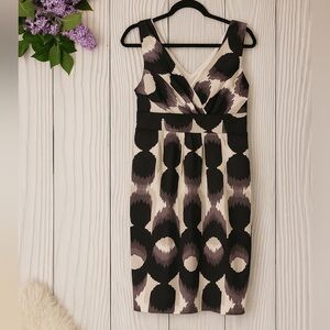 Boden ikat printed shift dress